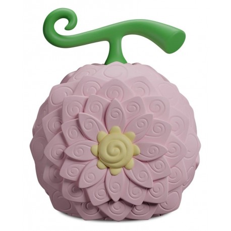 Lâmpada Fruta Flor-Flor de One Piece, rosa e verde