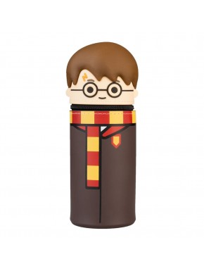 Trousse 3D Harry Potter en silicone avec fermeture éclair