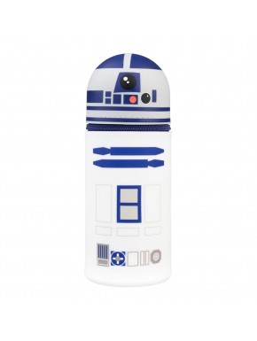 Trousse à crayons R2-D2 3D de Star Wars en silicone
