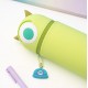 Estojo 3D verde do Mike Wazowski de silicone