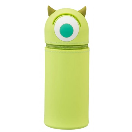 Estojo 3D verde do Mike Wazowski de silicone