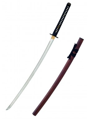 Iaito John Lee Red Wood con saya de madera
