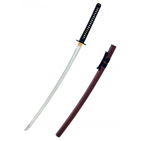 Iaito John Lee Red Wood avec saya en bois