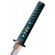 Wakizashi Dragonfly de Cold Steel con mango verde azulado
