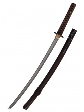 Épée Tori Iaito Hanwei marron et noire