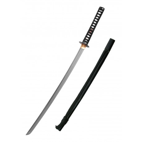 Katana Hanwei avec fourreau noir et détails dorés