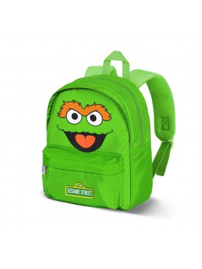 Sac à dos vert Oscar de Sesame Street pour enfants