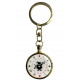 Metal key ring Alice in Wonderland Watch Rabbit