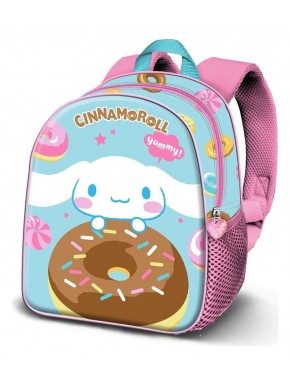 Mochila Cinnamoroll com design de donut