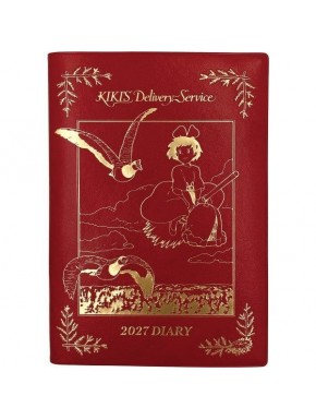 Agenda rouge 2027 de Kiki sur balai