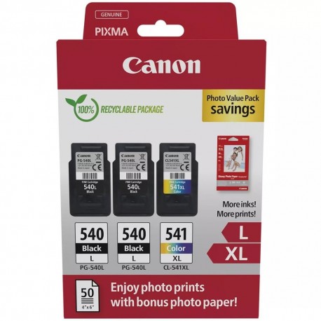 Pack Canon PG-540L et papier photo