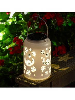 Lampe de projection solaire LunaGlo avec design de Stitch
