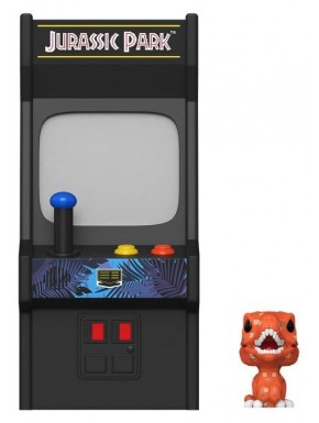 Figure de vinyle Bitty POP! Jurassic Park avec présentoir arcade