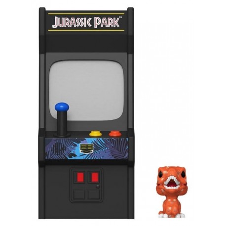 Figura de vinil Bitty POP! Jurassic Park com exibição arcade