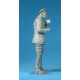Figurine résine soldat britannique pause thé