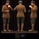 Figurine résine soldat britannique pause thé