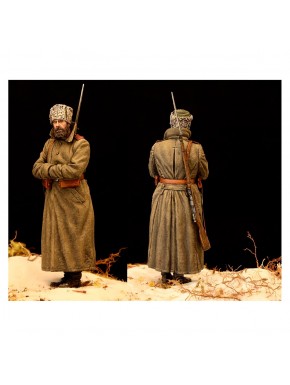 Figurine de soldat russe impérial en résine 1/35