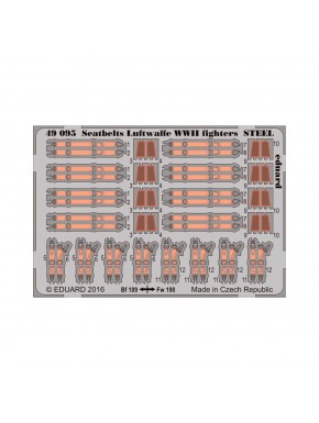 Ceintures de sécurité Luftwaffe WWII 1/48 par Eduard