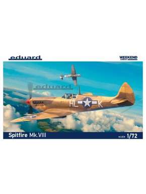 Kit de maquette Spitfire Mk.VIII 1/72 d'Eduard