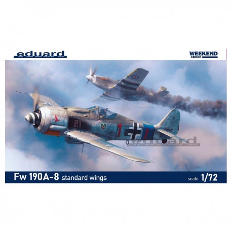 Kit de modèle Fw 190A-8 échelle 1/72 Eduard