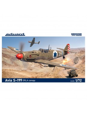 Kit modèle avion Avia S-199 ERLA échelle 1/72 par Eduard