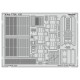 Conjunto de fotogravura Eduard para T-72A 1/35