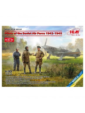 Kit de modélisme pilotes Armée de l'Air Soviétique échelle 1:32