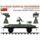 Modèle M-4 Quad Maxim à l'échelle 1/35 avec pièces photodécoupées