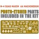 Modèle M-4 Quad Maxim à l'échelle 1/35 avec pièces photodécoupées