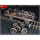 Maquette de roues de chemin de fer 1/35 MiniArt