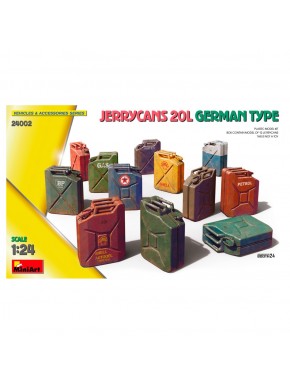 Kit modèle jerrycans 20L MiniArt