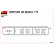 Kit de modelos de bidones Jerrycans 20L MiniArt