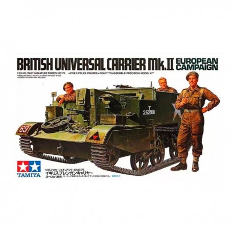 Maqueta del British Universal Carrier Mk.II de Tamiya