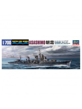 Maquete do IJN Asashimo em escala 1/700 da Hasegawa