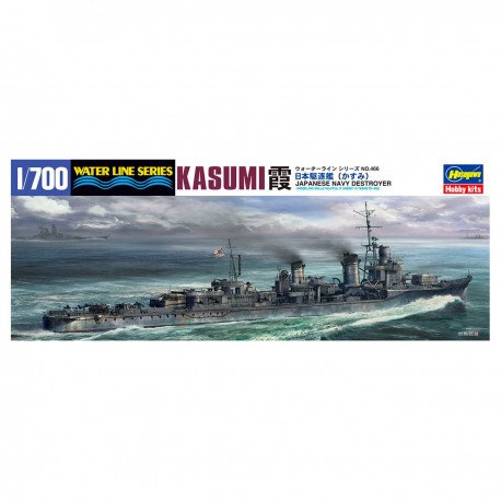 Maquete do destroyer japonês IJN Kasumi por Hasegawa