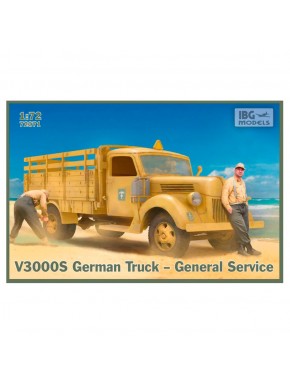 Modèle à l'échelle 1/72 du camion allemand V3000S par IBG Models
