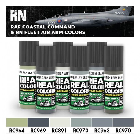 Ensemble de couleurs AK-Interactive pour avions Fleet Air Arm