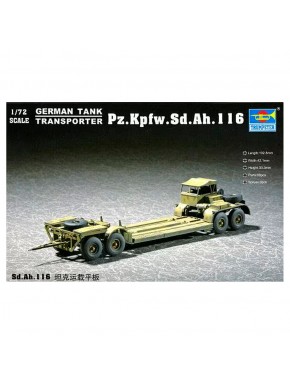Maquete Transportador Tanques Alemão Pz.Kpfw.Sd.Ah.116 1/72