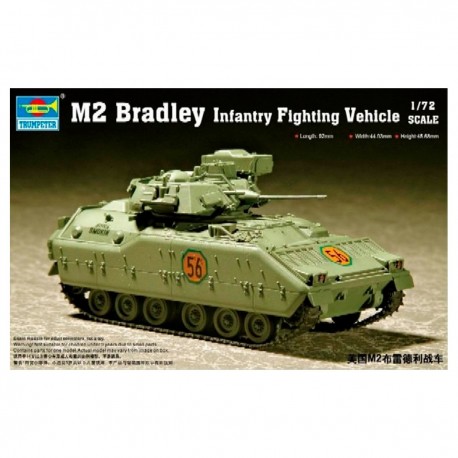Maqueta M2 Bradley Trumpeter a escala 1/72