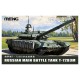 Modelo de tanque russo T-72B3M escala 1/72 da MENG