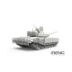 Modelo de tanque russo T-72B3M escala 1/72 da MENG