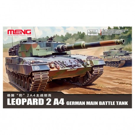 Maquette du char Leopard 2A4 Meng à l'échelle 1/72