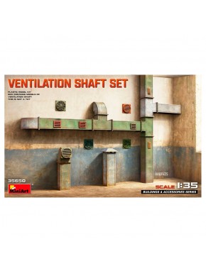Ensemble de conduits de ventilation MiniArt 1:35