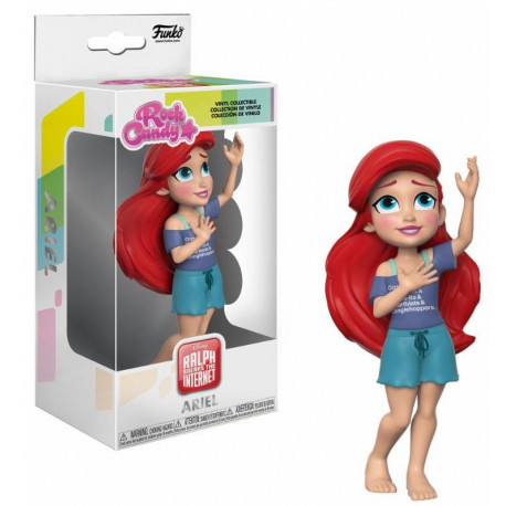 Funko Rock Candy Ralph Pauses Internet Ariel Disney