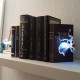 Bookends with Light Nightmare Before Christmas Zero