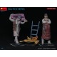 Kit de figuras MiniArt Açougueiros escala 1:35