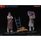 Kit de figuras MiniArt Açougueiros escala 1:35