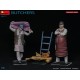 Kit de figuras MiniArt Açougueiros escala 1:35