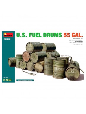 Kit bidones de combustible 55 galones MiniArt 1/48