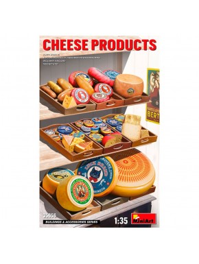 Ensemble de modèles de produits à base de fromage MiniArt 1/35